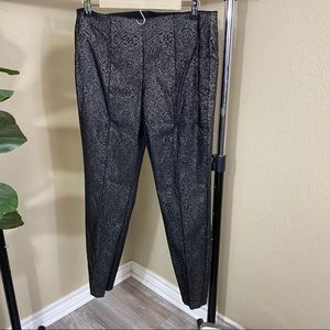 Alfanie brand black and gold dress party pants